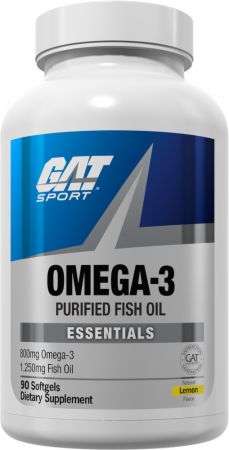 OMEGA-3 PURIFIED FISH OIL 800mg 90softgels / DIETARY SUPPLEMENT 800mg 90softgels - GAT SPORT www.oms99.in