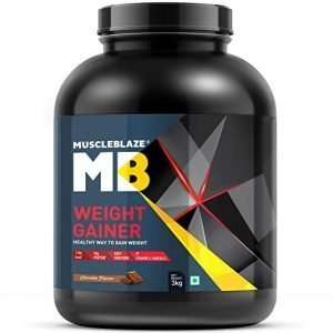 MUSCLEBLAZE WEIGHT GAINER WITH ADDED DIGEZYME 6.6lb - MB www.oms99.in
