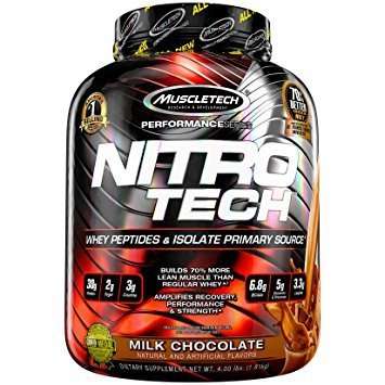 NITROTECH PERFORMANCE SERIES 4lbs / WHEY PEPTIDES & ISOLATE PRIMARY SOURCE 4lbs - MUSCLE TECH online muscle store99