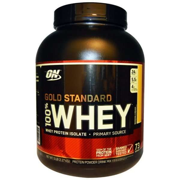 ON GOLD STANDARD 100% WHEY 5lbs / WHEY PROTEIN ISOLATE PRIMARY SOURCE 5lbs - ON