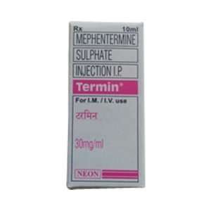 TERMIN 30mg INJECTION 10ml MEPHENTERMINE SULPHATE INJECTION 30mg 10ml www.oms99.in