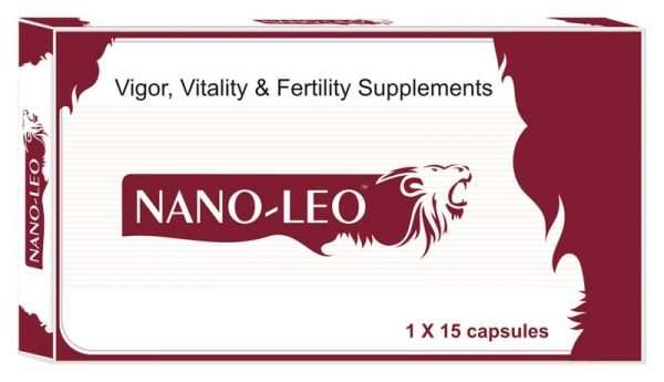 NANO LEO SOFT GELATIN CAPSULE 1X15capsules / VIGOR VITALITY & FERTILITY SUPPLEMENTS 1X15capsules - SANZYME LTD online muscle store99