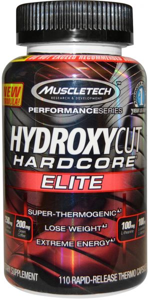 HYDROXYCUT HARDCORE ELITE FAT BURNER 110capsules SUPER THERMOGENIC LOSE WEIGHT EXTREME ENERGY 110capsules - MUSCLETECH www.oms99.in