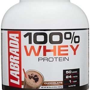 LABRADA 100% WHEY PROTEIN 4.13lb DIETARY SUPPLEMENT 4.13lb - LABRDA NUTRITION www.oms99.in