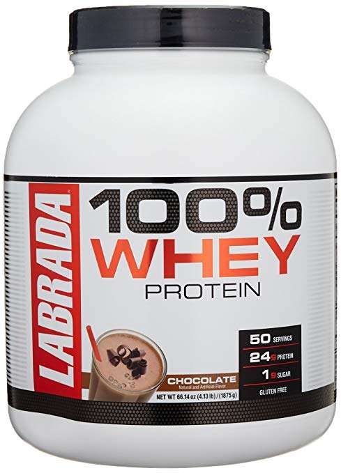 LABRADA 100% WHEY PROTEIN 4.13lb DIETARY SUPPLEMENT 4.13lb - LABRDA NUTRITION www.oms99.in