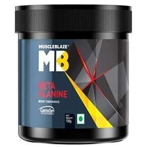 MUSCLEBLAZE BETA ALANINE PRE-WORKOUT 100gm BOOST ENDURANCE 100gm - MB www.oms99.in
