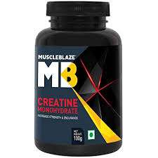 MUSCLEBLAZE CREATINE MONOHYDRATE 100gm INCREASE STRENGTH & ENDURANCE 100gm - MB www.oms99.in
