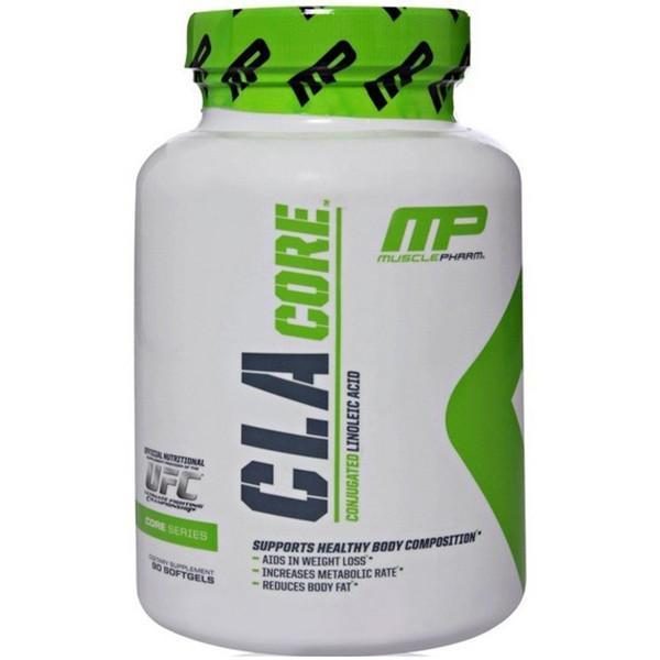 MUSCLEPHARMA CLA CORE CONJUGATED LINOLEIC ACID FAT BURNER 90softgels SUPPORTS HEALTHY BODY COMPOSITION 90softgels - MP www.oms99.in