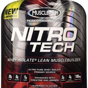 MUSCLETECH PERFORMANCE SERIES NITRO TECH 4lbs WHEY ISOLATE LEAN MUSCLEBUILDER 4lbs - MUSCLETECH www.oms99.in