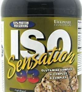 ULTIMATE NUTRITION ISO SENSATION 93 2lb 93% PROTEIN PER SERVING 2lb - ULTIMATE NUTRITION www.oms99.in