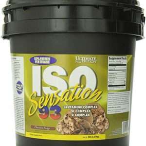 ULTIMATE NUTRITION ISO SENSATION 93 5lb 93% PROTEIN PER SERVING 5lb - ULTIMATE NUTRITION www.oms99.in