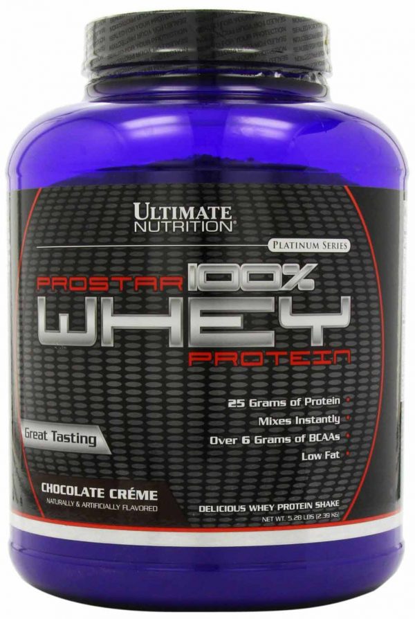 ULTIMATE NUTRITION PLATINUM SERIES PROSTAR 100% WHEY PROTEIN 5.28lb DIETARY SUPPLEMENT 5.28lb - ULTIMATE NUTRITION www.oms99.in