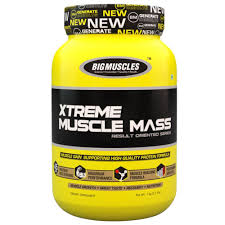 BIG MUSCLES XTREME MUSCLE MASS RESULT ORIENTED SERIES 2.2lb MUSCLE GAIN SUPPORTING HIGH QUALITY PROTEIN FORMULA 2.2lb - BIG MUSCLES www.oms99.in