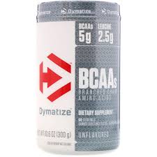 DYMATIZE BCAA BRANCHED CHAIN AMINO ACIDS 60servings DIETARY SUPPLEMENT 60servings - DYMATIZE www.oms99.in