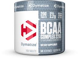 DYMATIZE BCAA COMPLEX 2200 200tablets 211 RATIO BRANCHED CHAIN AMINO ACIDS 200tablets - DYMATIZE www.oms99.in