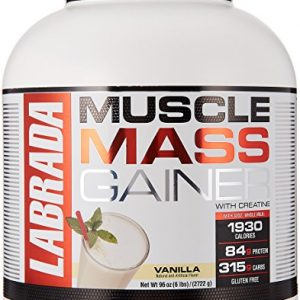 LABRADA MUSCLE MASS GAINER WITH CREATINE 6lb DIETARY SUPPLEMENT 6lb - LABRADA NUTRITION www.oms99.in
