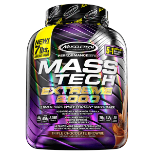 MUSCLETECH PERFORMANCE SERIES MASS TECH EXTREME 2000 7lb ULTIMATE 100% WHEY PROTEIN MASS GAINER 7lb - MUSCLETECH www.oms99.in