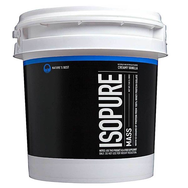 NATURE'S BEST ISOPURE MASS 7lb WITH 53 GRAMS OF PROTEIN FROM 100% WHEY PROTEIN ISOLATE 7lb - NATURE'S BEST www.oms99.in