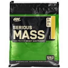 ON SERIOUS MASS HIGH PROTEIN WEIGHT GAIN POWDER 12lb FOOD FOR SPECIAL DIETARY PURPOSE 12lb - OPTIMUM NUTRITION www.oms99.in