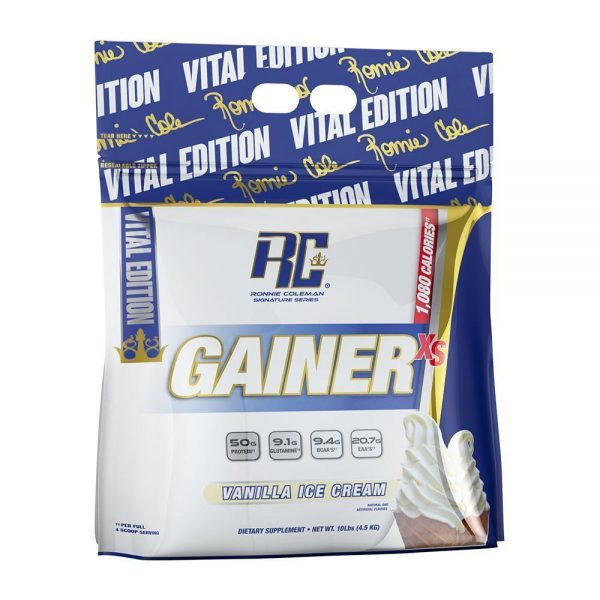 RONNIE COLEMAN GAINER XS 10lb VITAL EDITION DIETARY SUPPLEMENT 10lb - RC www.oms99.in