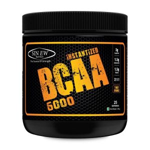 SINEW NUTRITION INSTANTIZED BCAA 6000 200gm - SINEW NUTRITION www.oms99.in