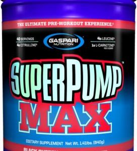 GASPARI NUTRITION SUPER PUMP MAX 640gm THE ULTIMATE PRE WORKOUT EXPERIENCE 640gm - GASPARI NUTRITION www.oms99.in