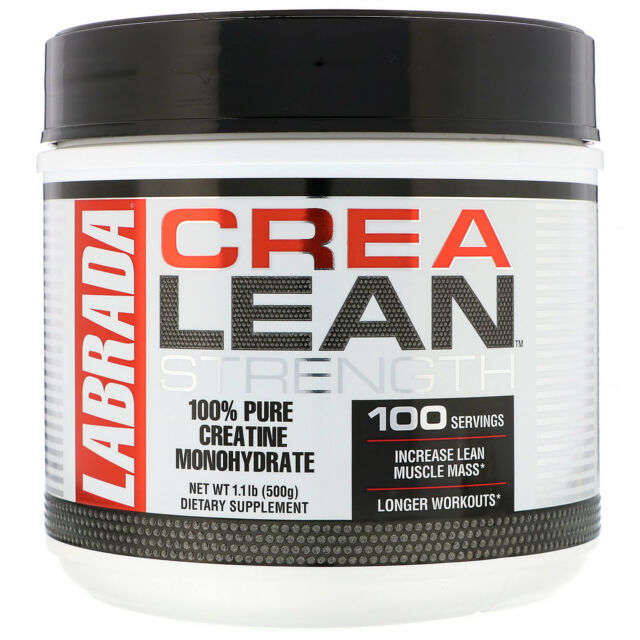 LABRADA CREA LEAN STRENGTH 500gm 100% PURE CREATINE MONOHYDRATE 500gm - LABRADA NUTRITION www.oms99.in