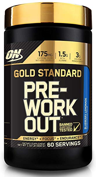 ON GOLD STANDARD PRE WORKOUT 600gm - OPTIMUM NUTRITION www.oms99.in