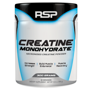 RSP NUTRITION CREATINE MONOHYDRATE 300gm MICRONIZED CREATINE POWDER 300gm - RSP NUTRITION www.oms99.in
