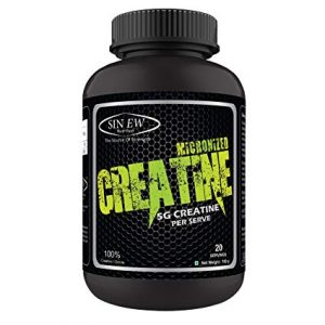 SINEW NUTRITION MICRONIZED CREATINE 5G CREATINE PER SERVE 100gm - SINEW NUTRITION www.oms.in