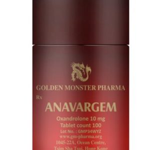 GOLDEN MONSTER ANAVARGEM 10MG TABLETS OXANDROLONE 10MG TABLETS - GOLDEN MONSTER PHARMA www.oms99.in