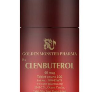 GOLDEN MONSTER CLENBUTEROL 40MCG TABLETS CLENBUTEROL 40MCG TABLETS - GOLDEN MONSTER PHARMA www.oms99.in